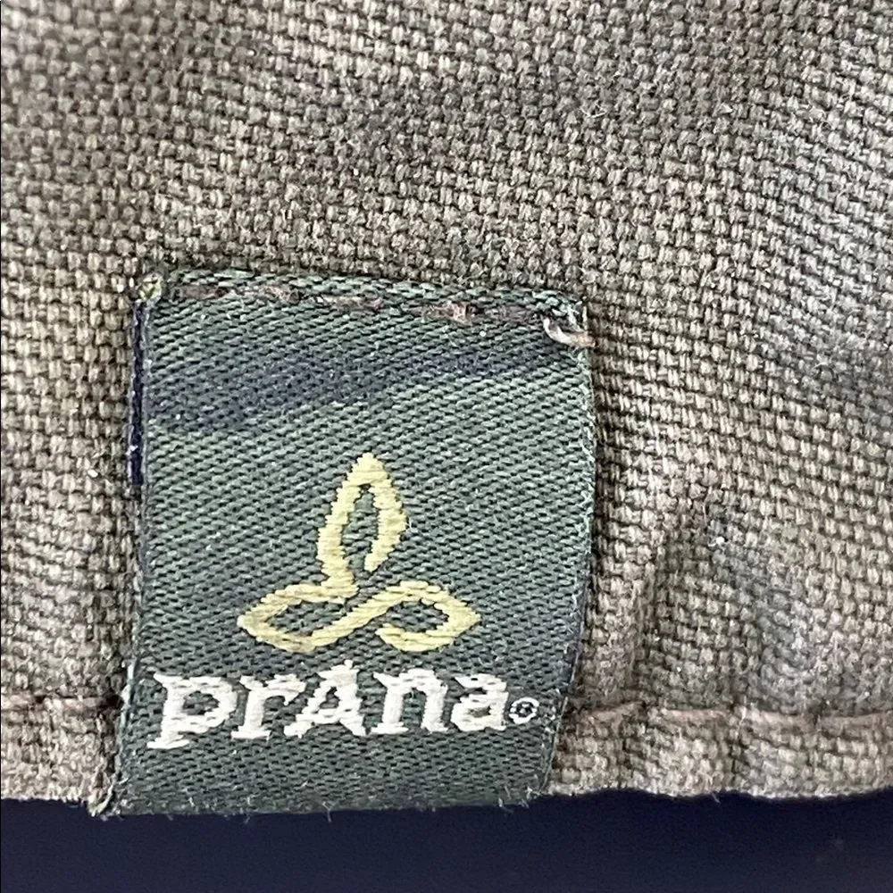 Prana Sage Green Distressed Cap OS Hiking Outdoor Yoga Granola Girl
